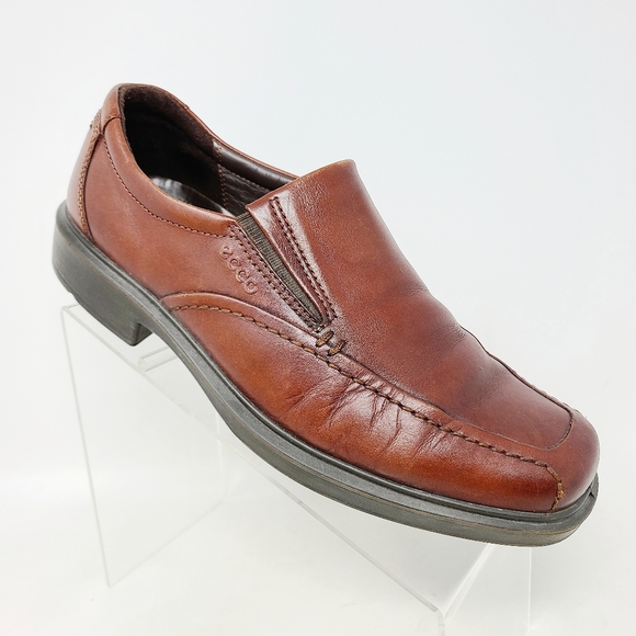 Ecco Mens Loafer Shoes Sz US 9 - 9.5 / EU 43 Brown